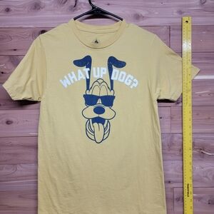 Disney Pluto Graphic Dog Tee in Yellow